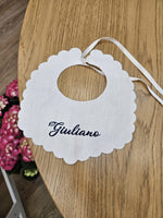 Coordinato nascita in cotone blu, Completo in cotone per carrozzina