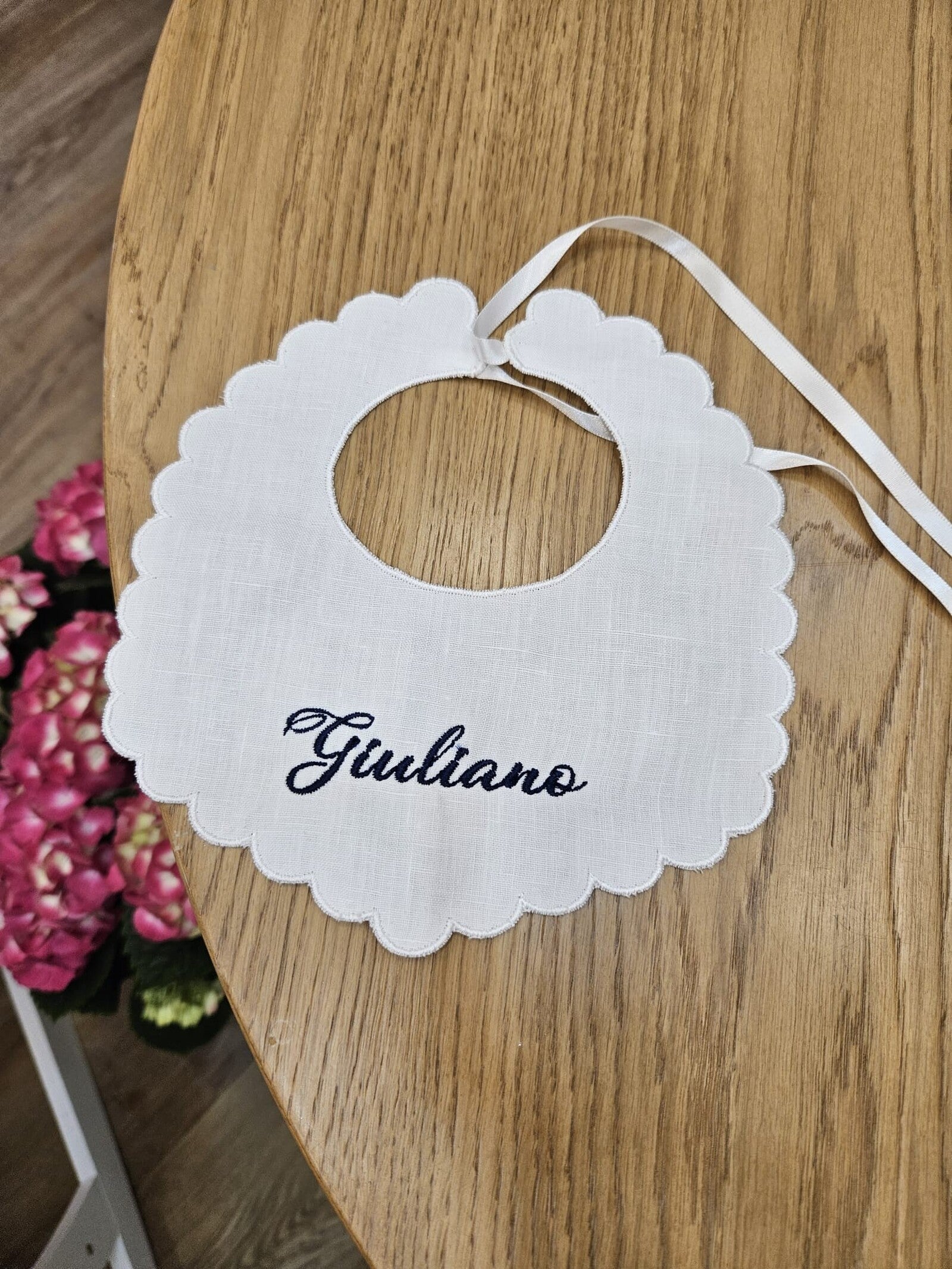 Coordinato nascita in cotone blu, Completo in cotone per carrozzina