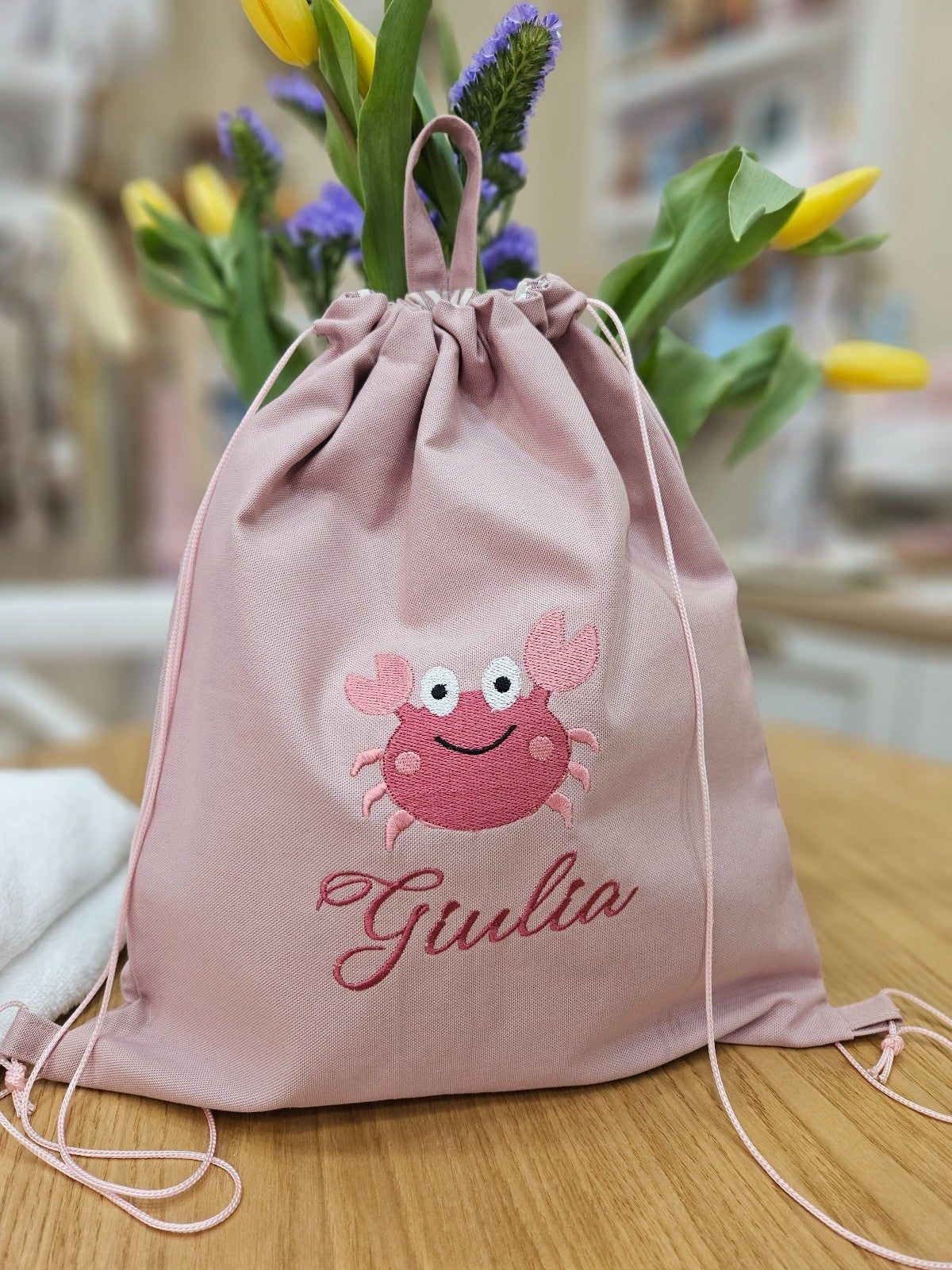 Sacca a spalla in cotone