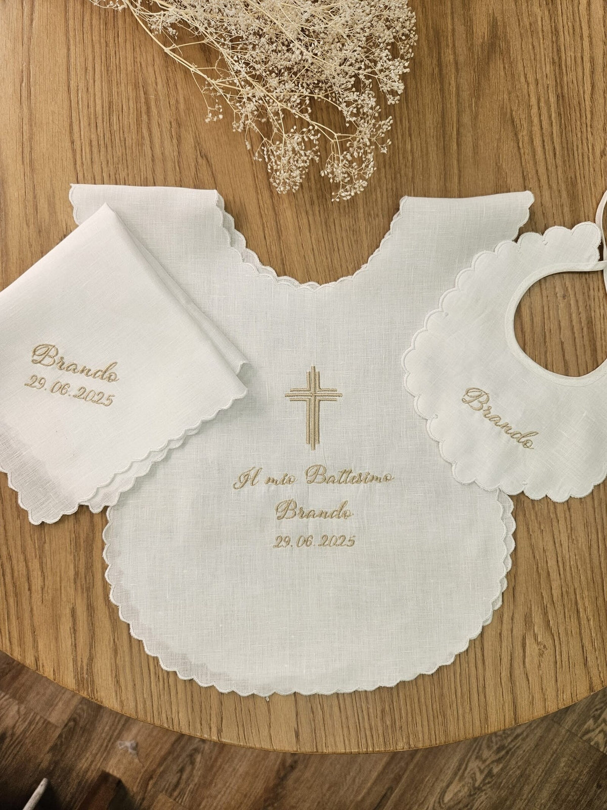 Coordinato Battesimo con smerlo