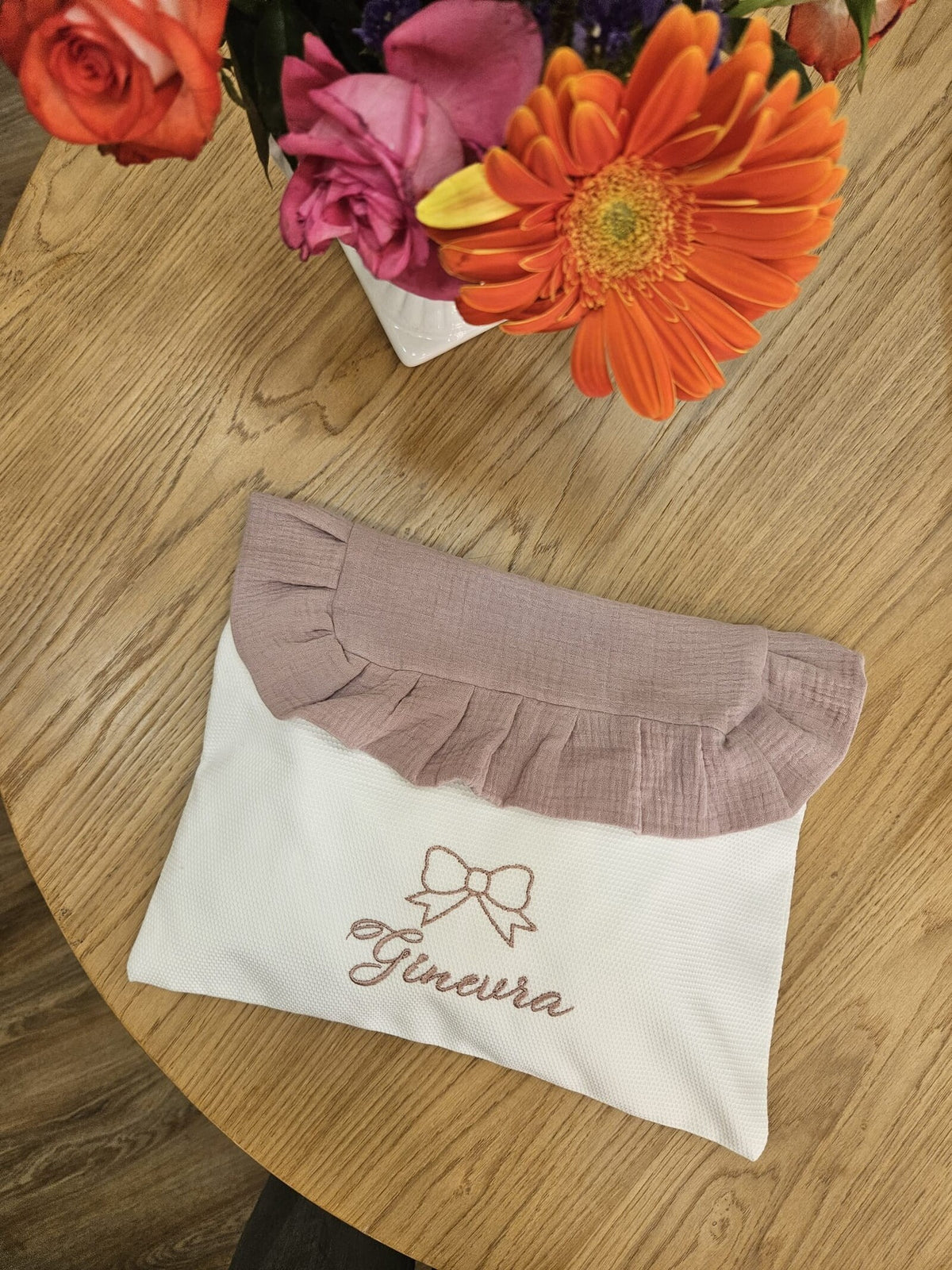 Coordinato per il Cambio, busta nascita, fasciatoio portatile e telo in spugna di cotone