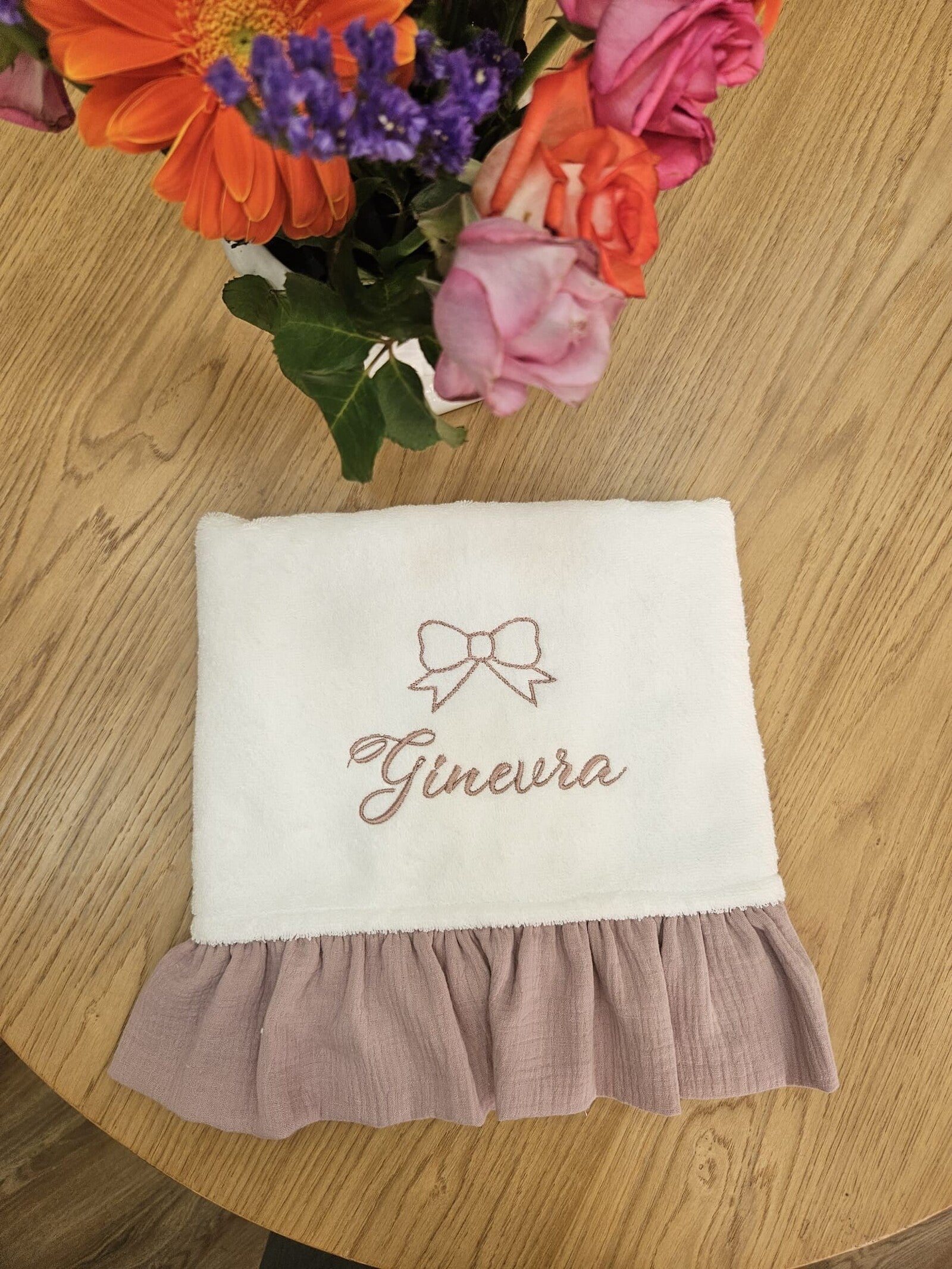 Coordinato per il Cambio, busta nascita, fasciatoio portatile e telo in spugna di cotone