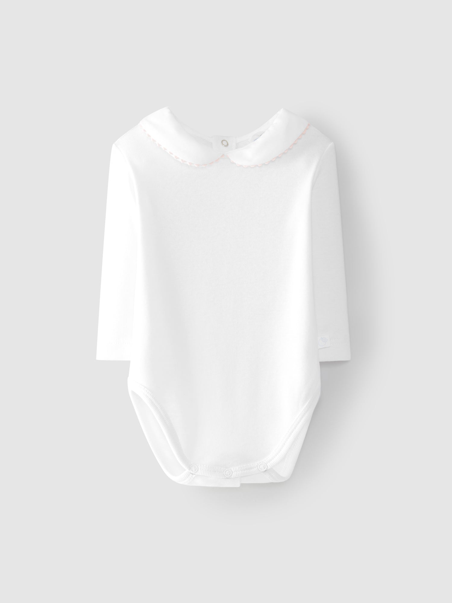 Body con colletto tondo e dettaglio