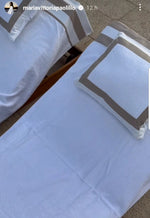 Telo e cuscino in spugna di cotone