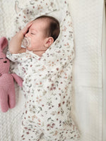 Mussola di cotone a fantasia