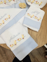 Coordinato Bagno Neonato Paperotti