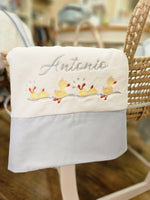 Coordinato Bagno Neonato Paperotti