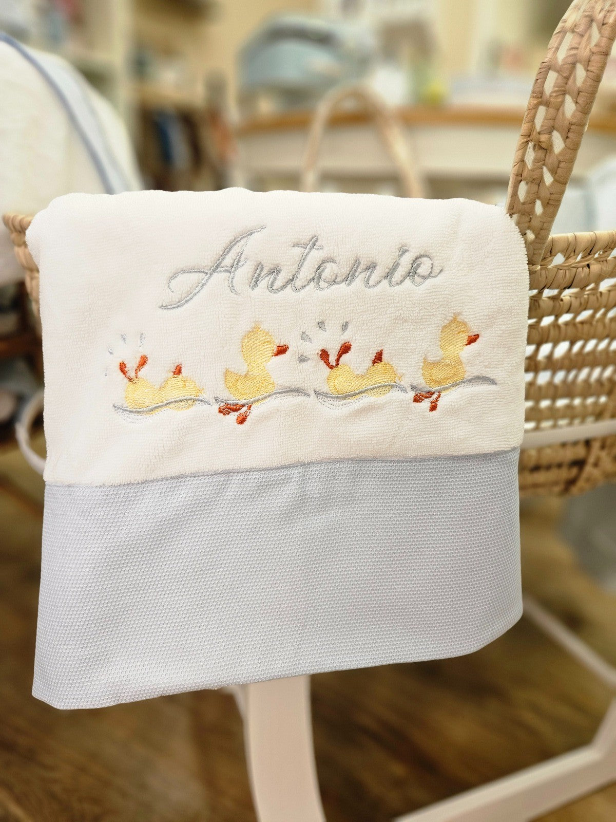 Coordinato Bagno Neonato Paperotti