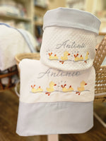 Coordinato Bagno Neonato Paperotti