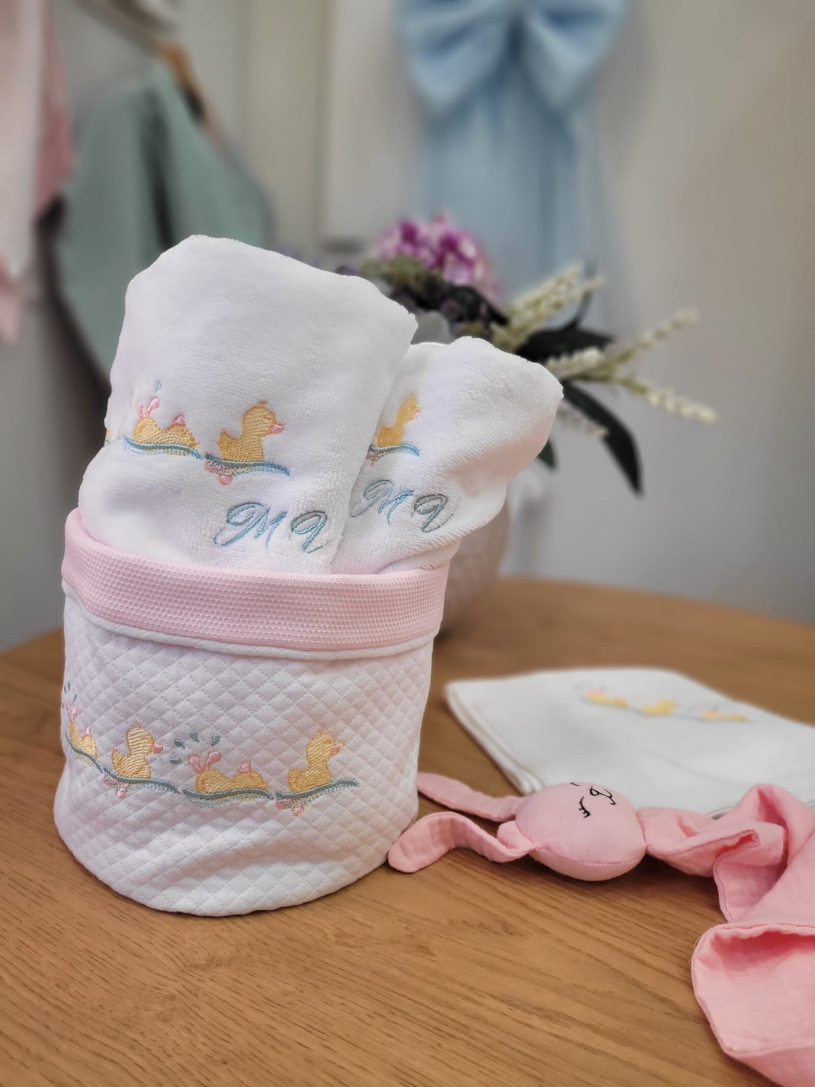 Coordinato Bagno Neonato Paperotti