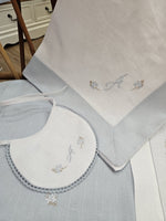 Coordinato nascita in puro lino