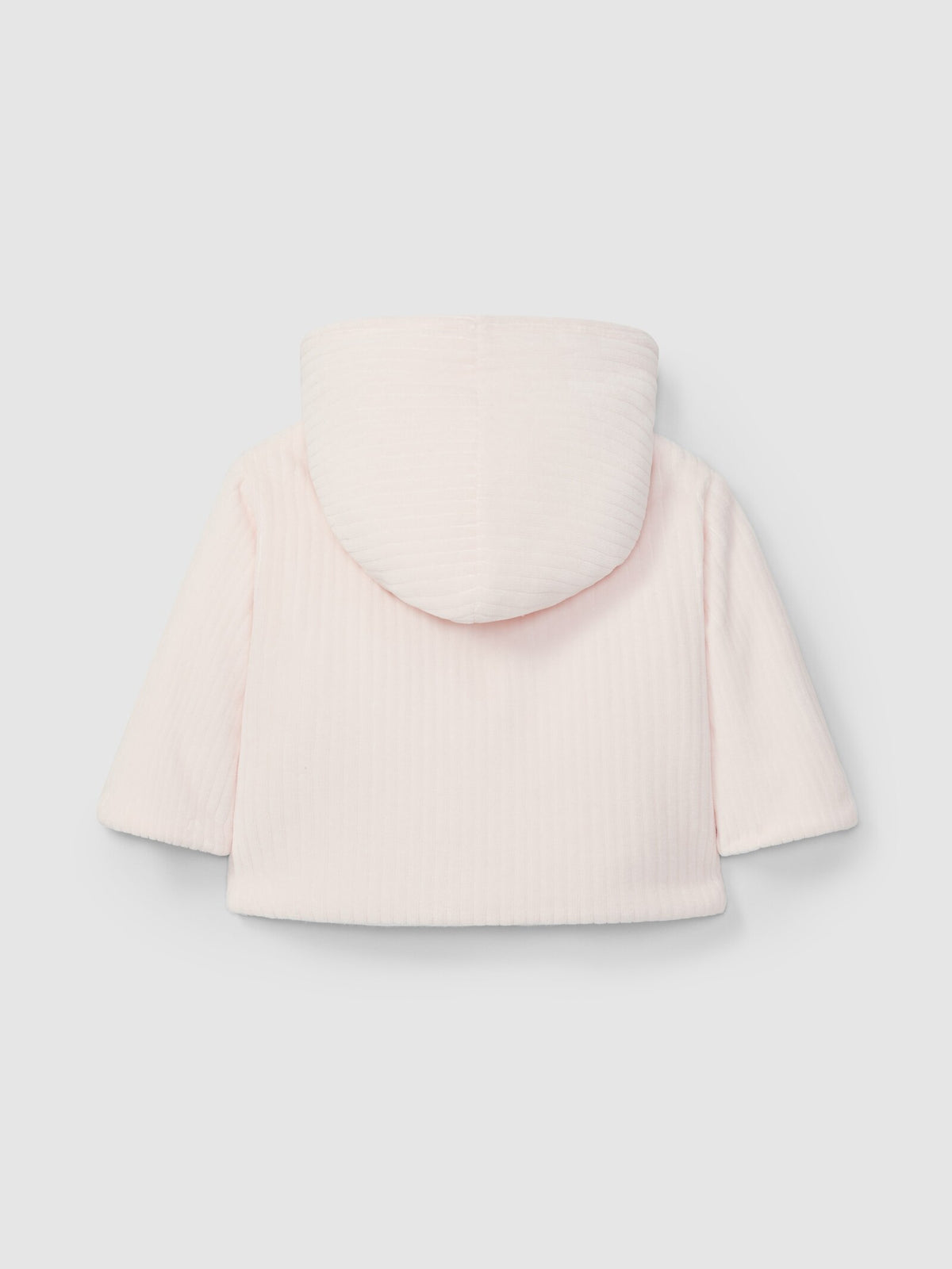 Giacca con cappuccio in velluto a coste