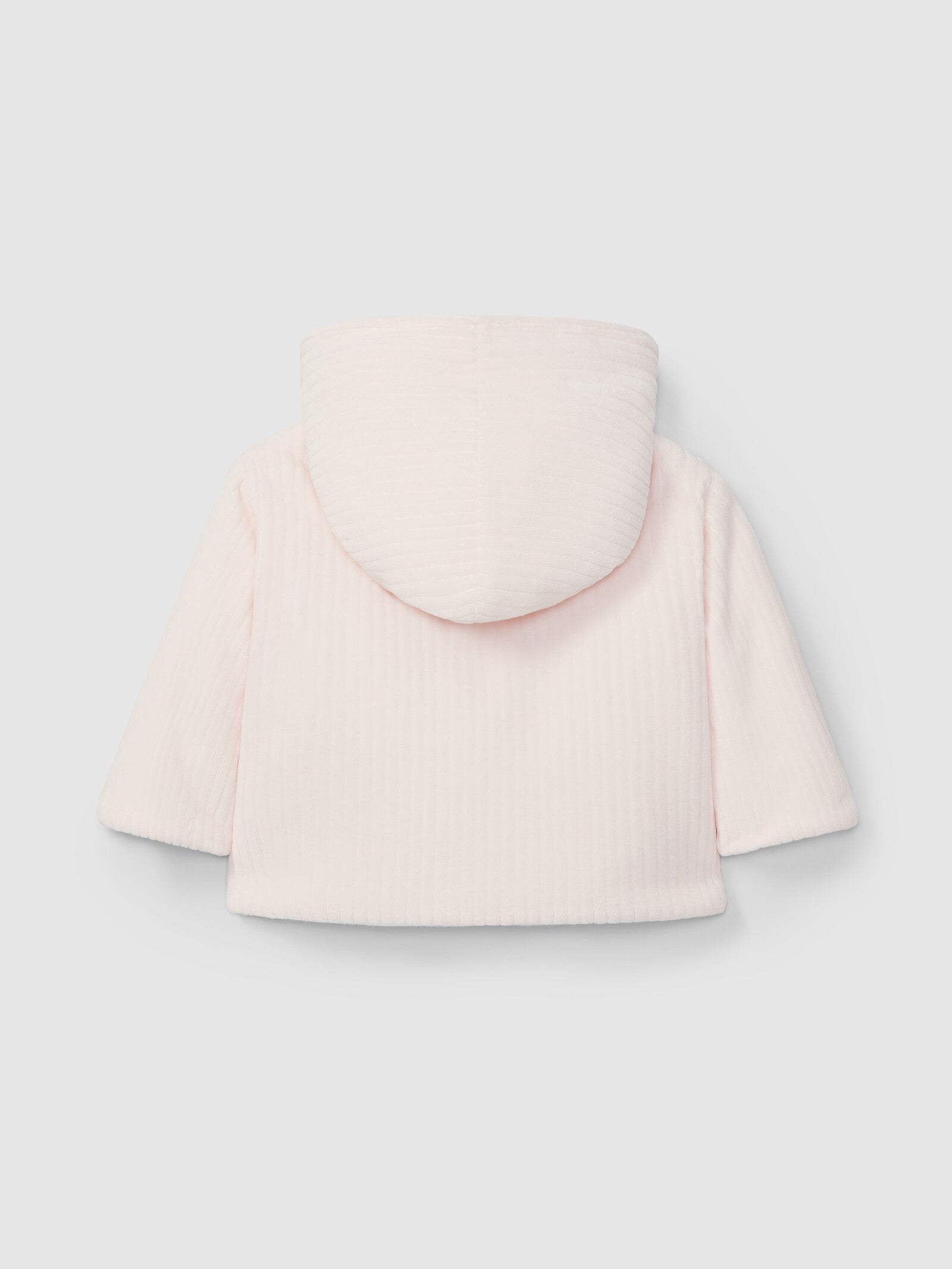 Giacca con cappuccio in velluto a coste