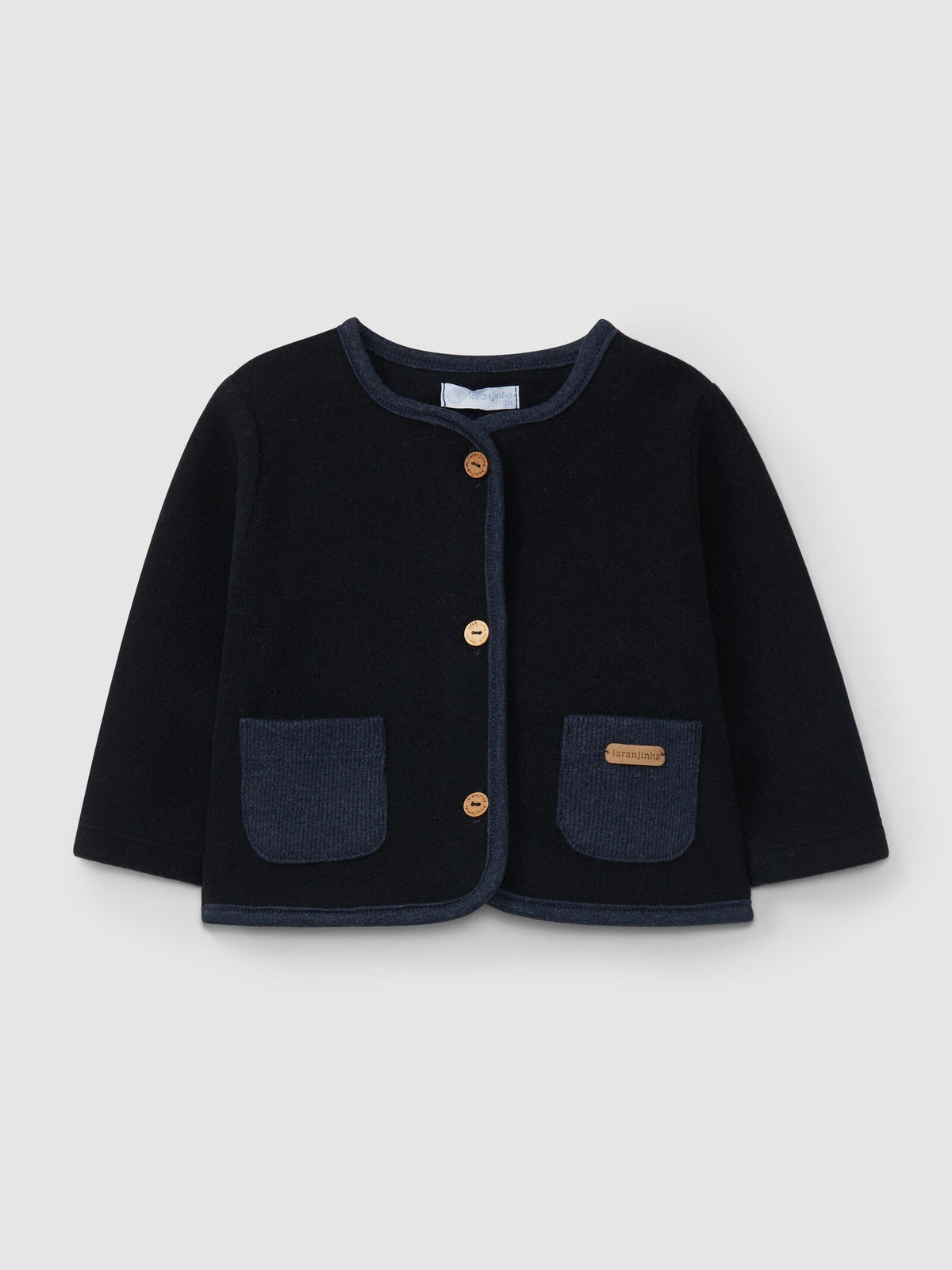 Giacca in pile con tasche