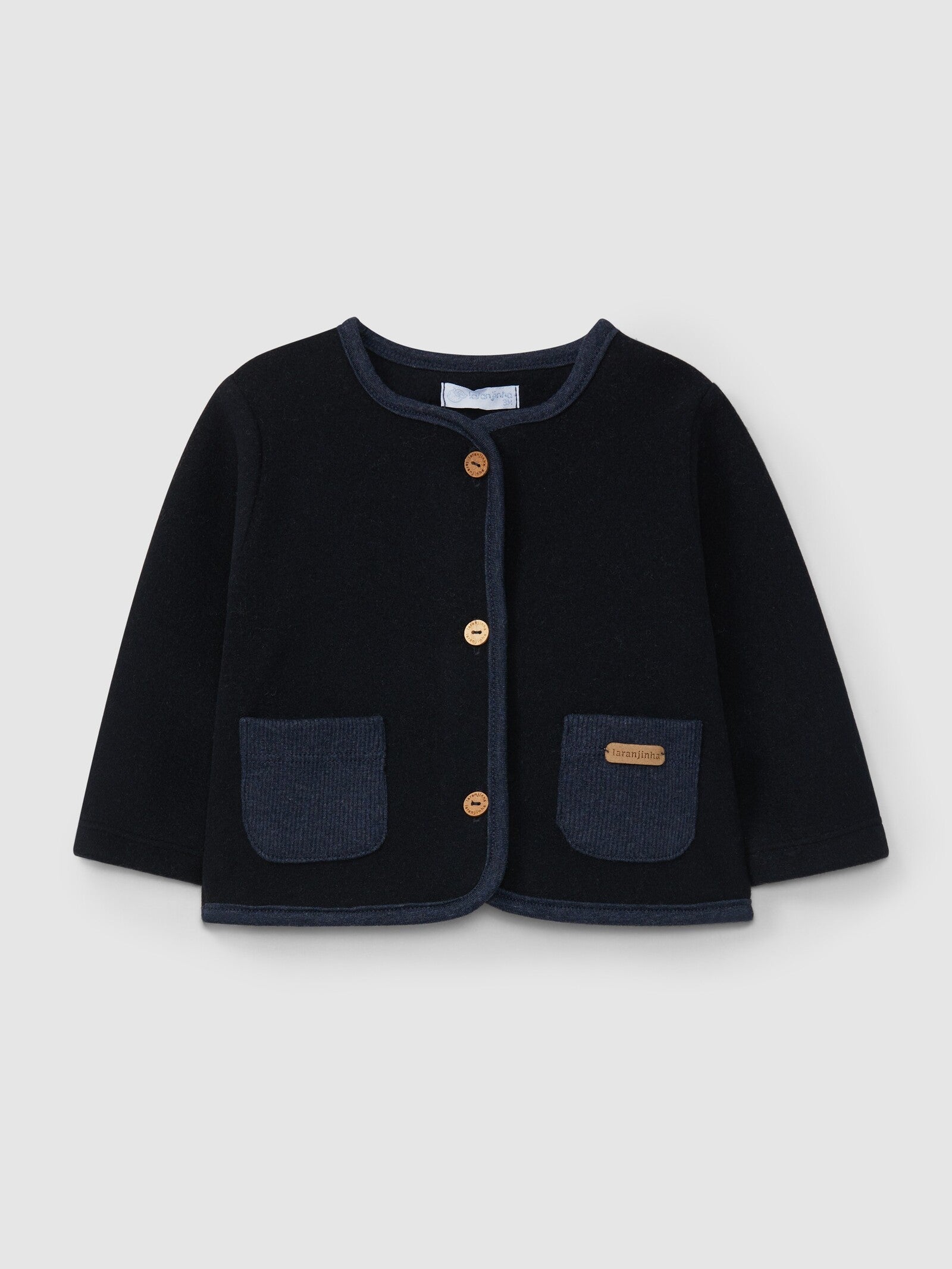 Giacca in pile con tasche