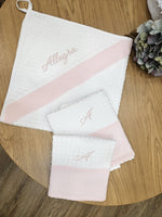 Coordinato bagnetto in apone e mussola