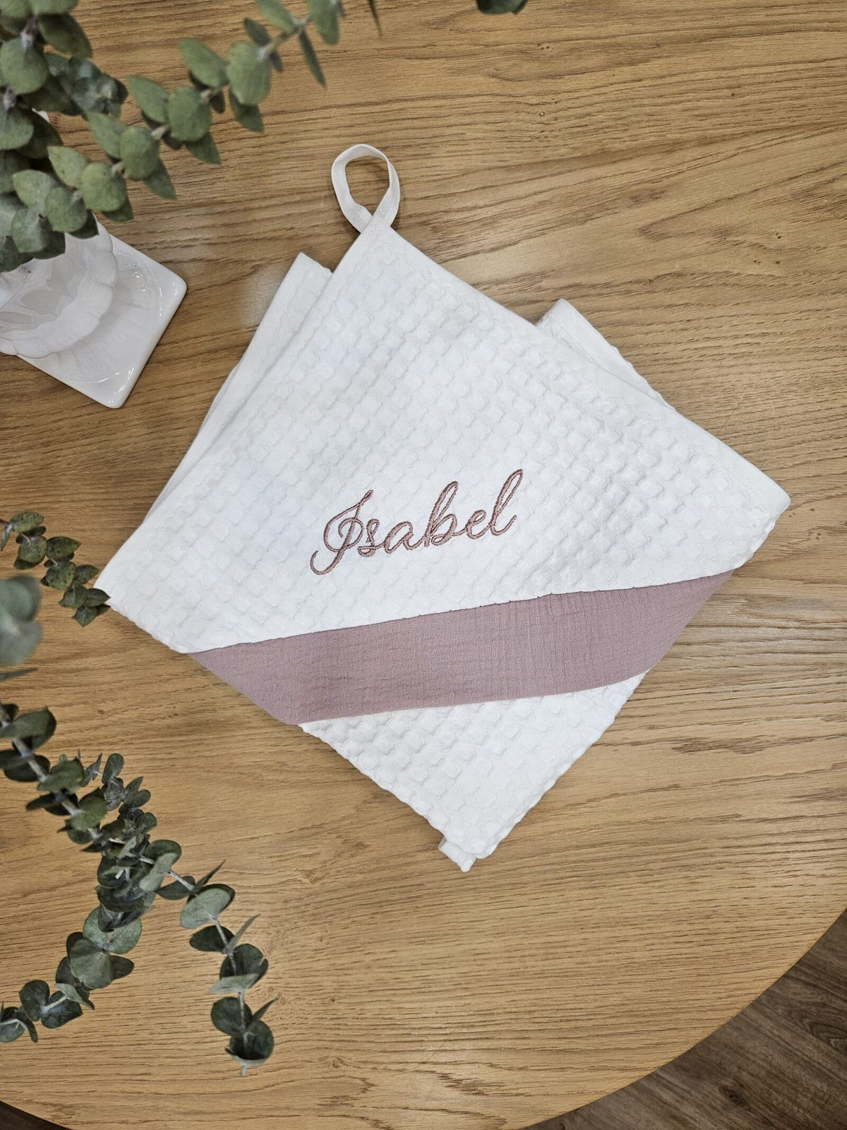 Coordinato bagnetto in apone e mussola