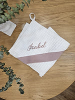 Coordinato bagnetto in apone e mussola