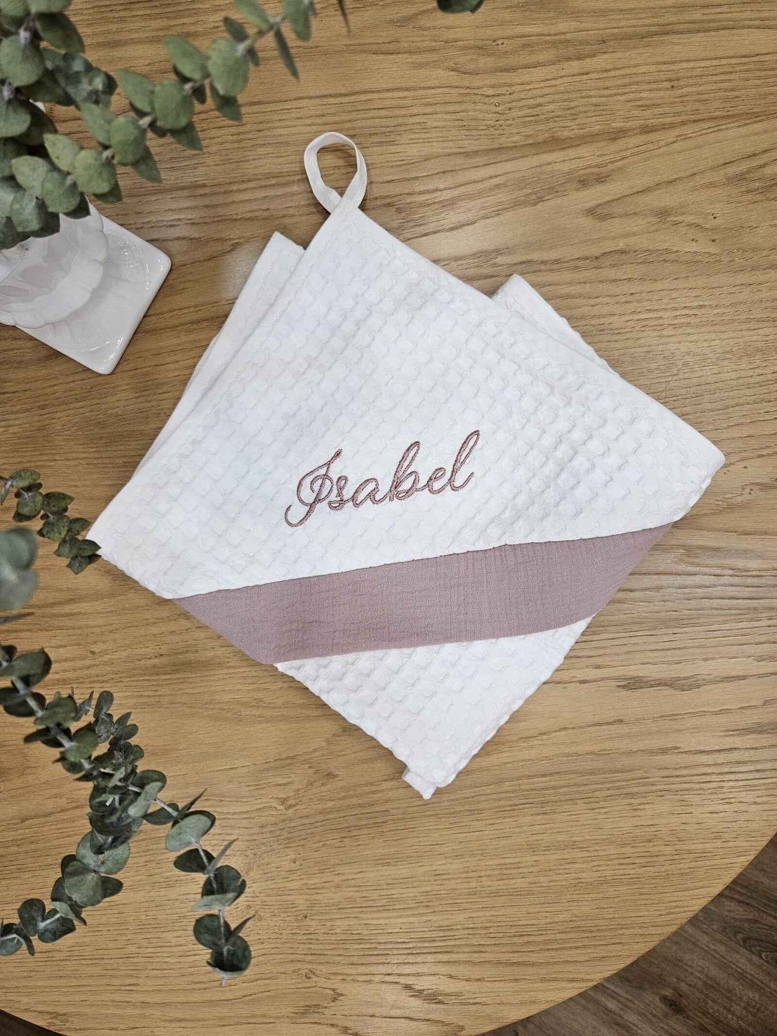 Coordinato bagnetto in apone e mussola