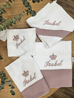 Coordinato bagnetto in apone e mussola