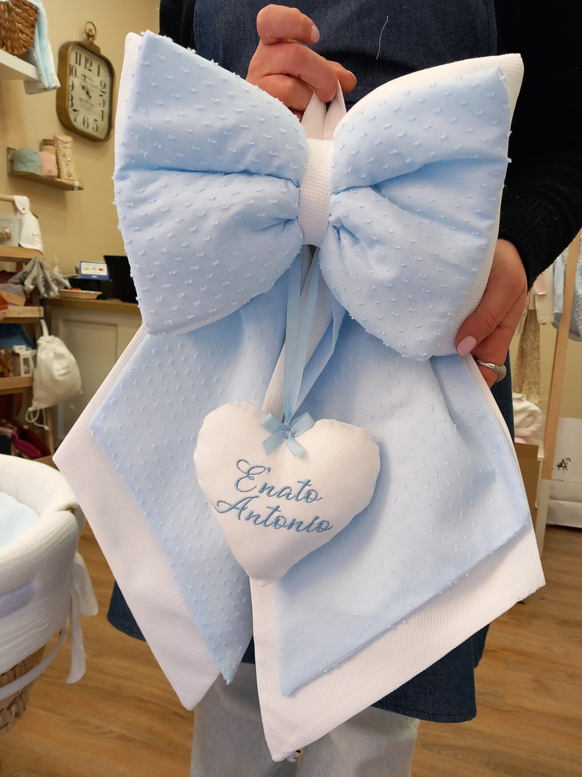 Fiocco Nascita modello Leonardo