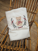 Set natalizio, copertina e bavaglino