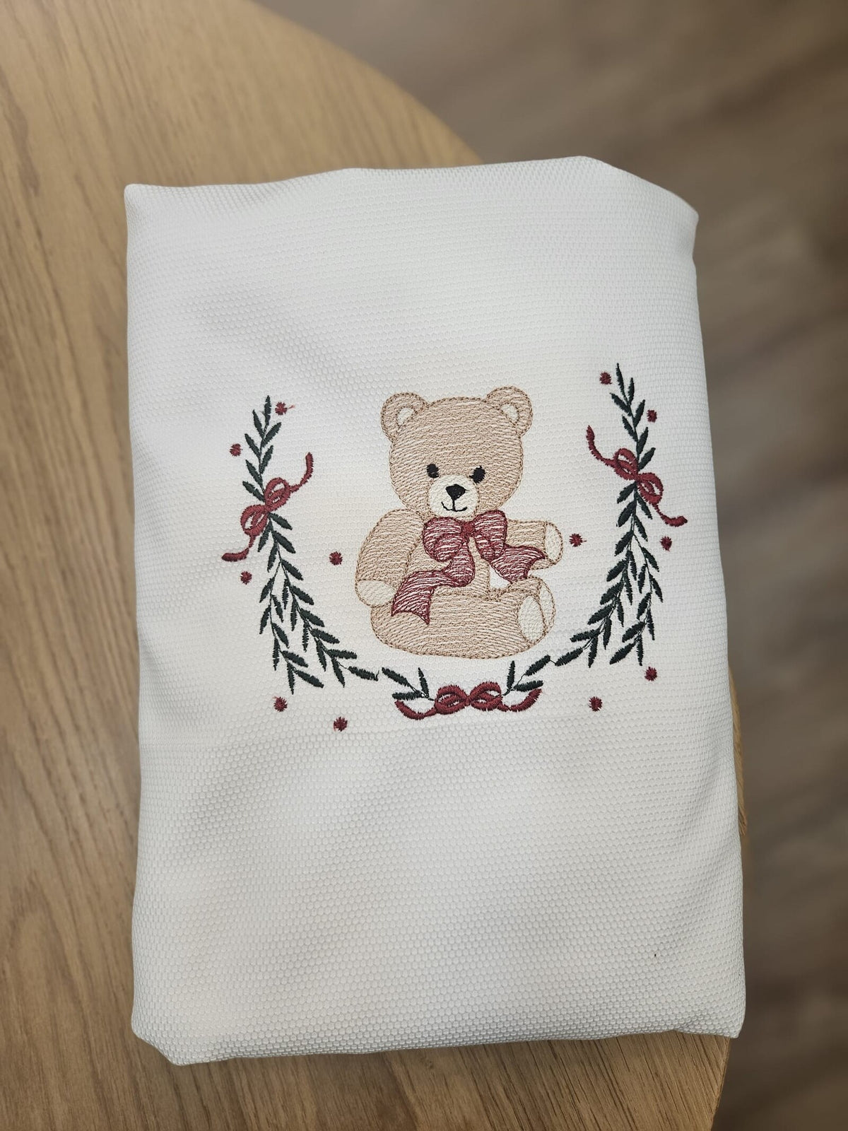 Set natalizio, copertina e bavaglino