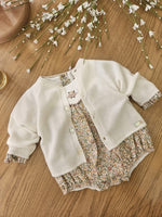 Cardigan in lana misto cashmere