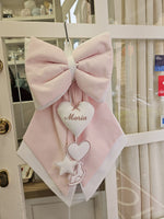 Fiocco Nascita Baby Love con pendenti modello Leonardo