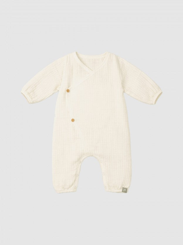 Tutina neonato in mussola di cotone