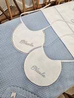 Coppia di bavaglini personalizzati