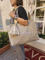 Odette in lino con zip