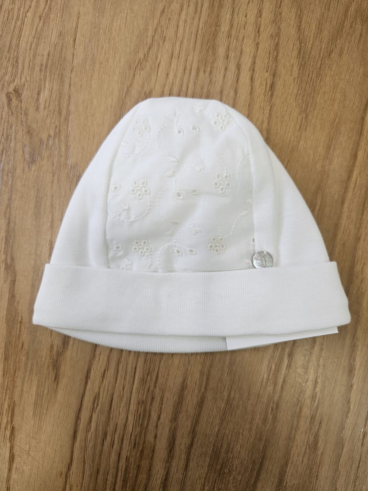 Tutina neonato con cappellino in jersey di cotone