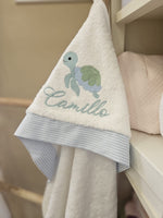 Accappatoio quadrato in spugna di cotone Basic