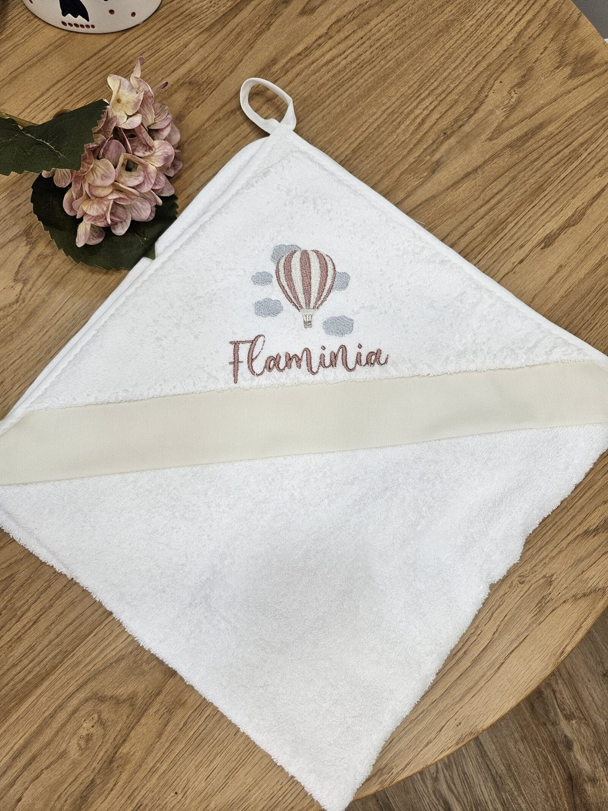 Accappatoio quadrato in spugna di cotone Basic