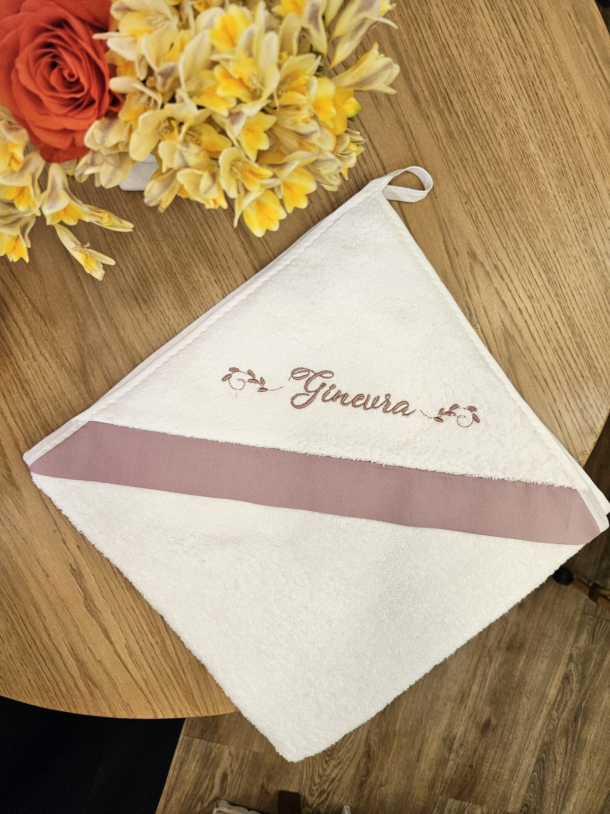 Accappatoio quadrato in spugna di cotone Basic