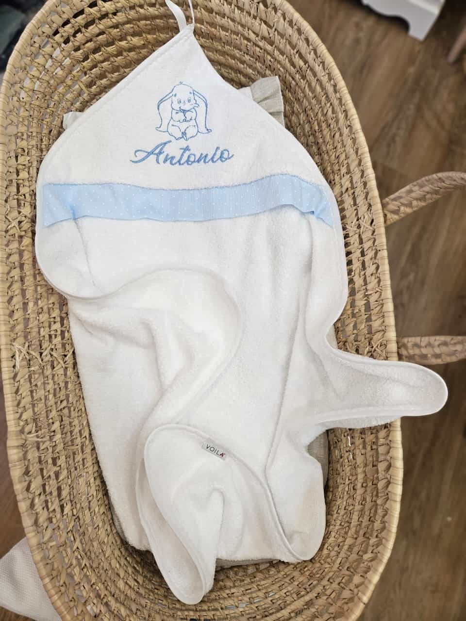 Accappatoio quadrato in spugna di cotone Basic