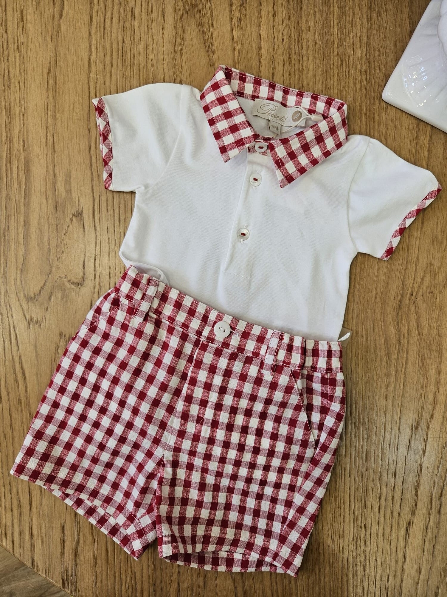 Completo due pezzi, bodino con pantaloncini