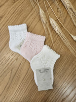 Calzini in cotone traforato