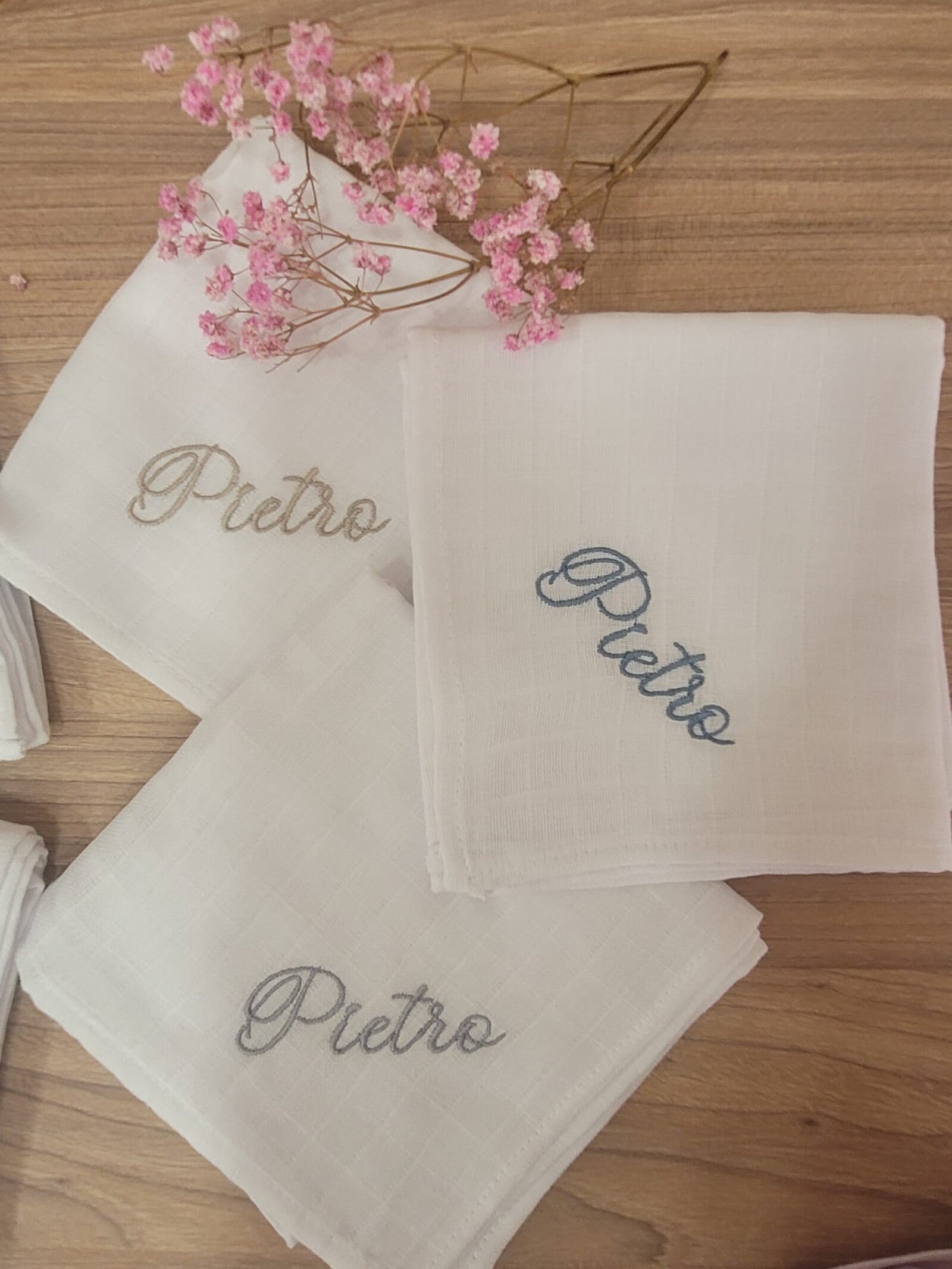 Quadrato di cotone personalizzato