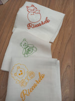 Quadrato di cotone personalizzato