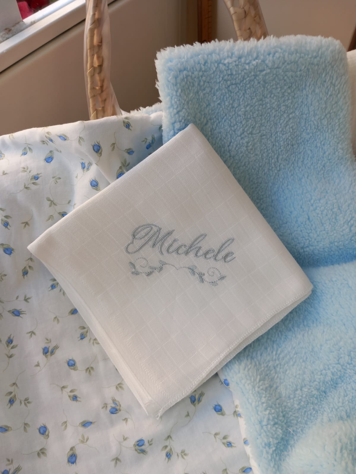 Quadrato di cotone personalizzato