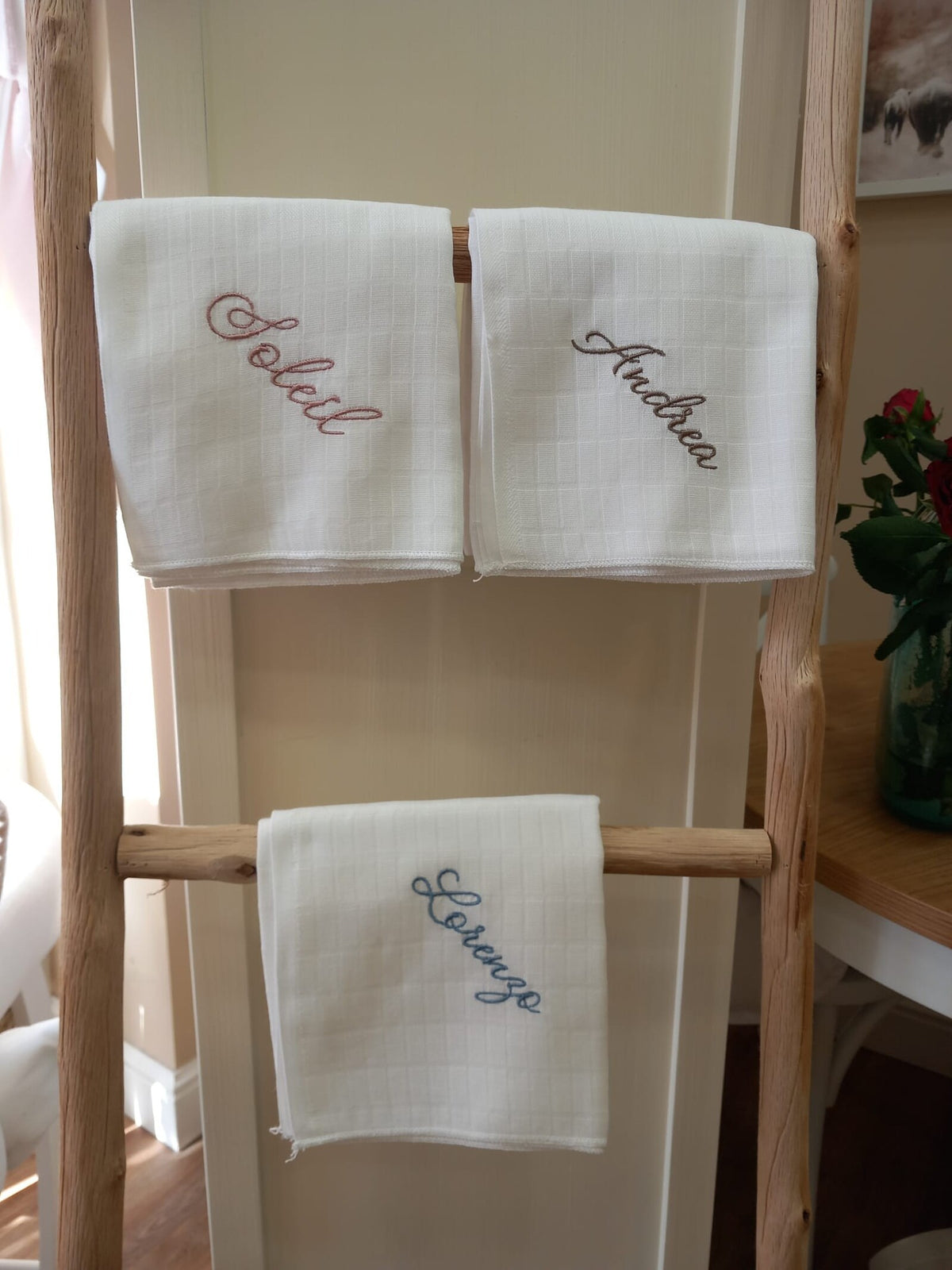 Quadrato di cotone personalizzato