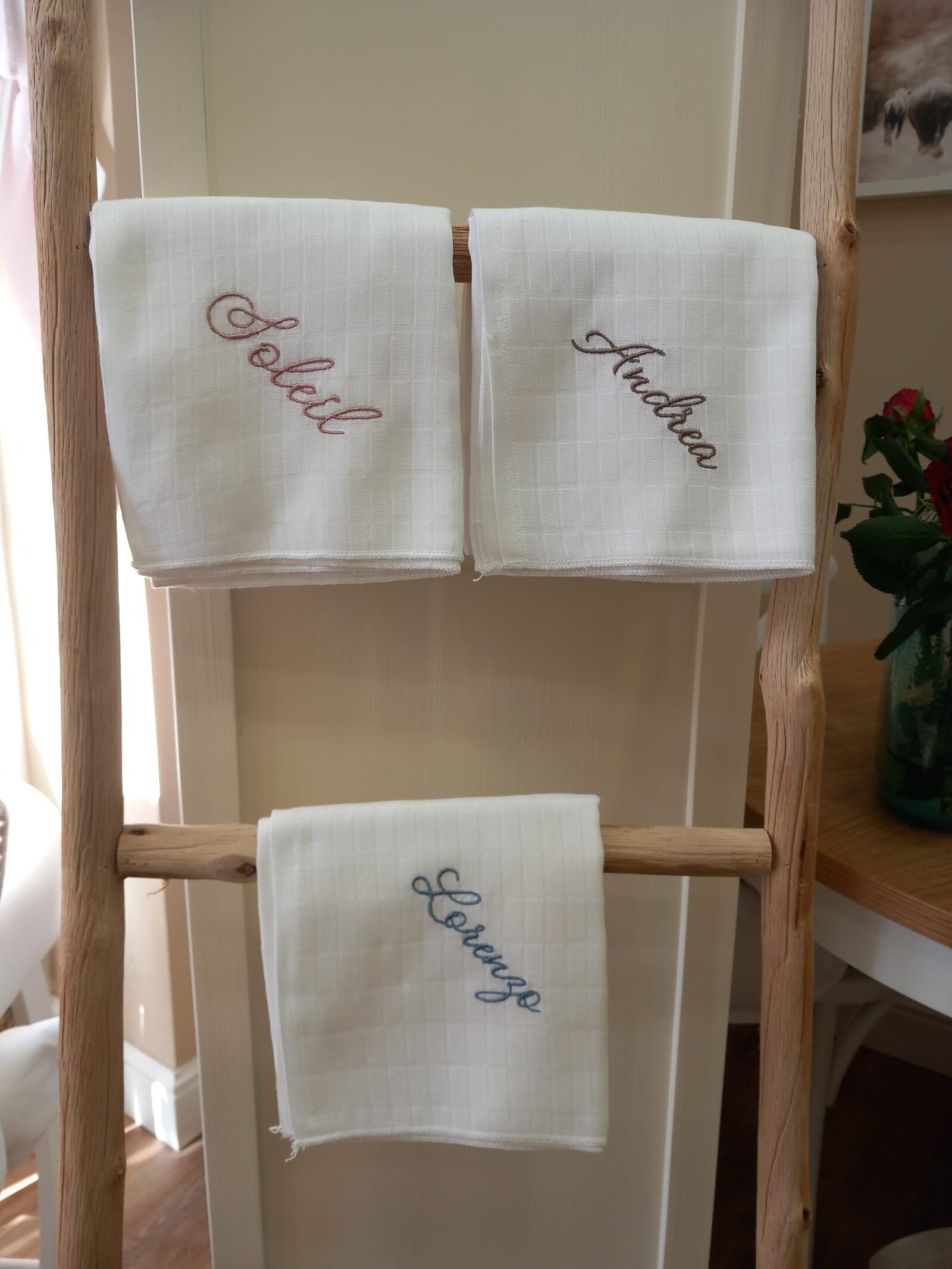 Quadrato di cotone personalizzato