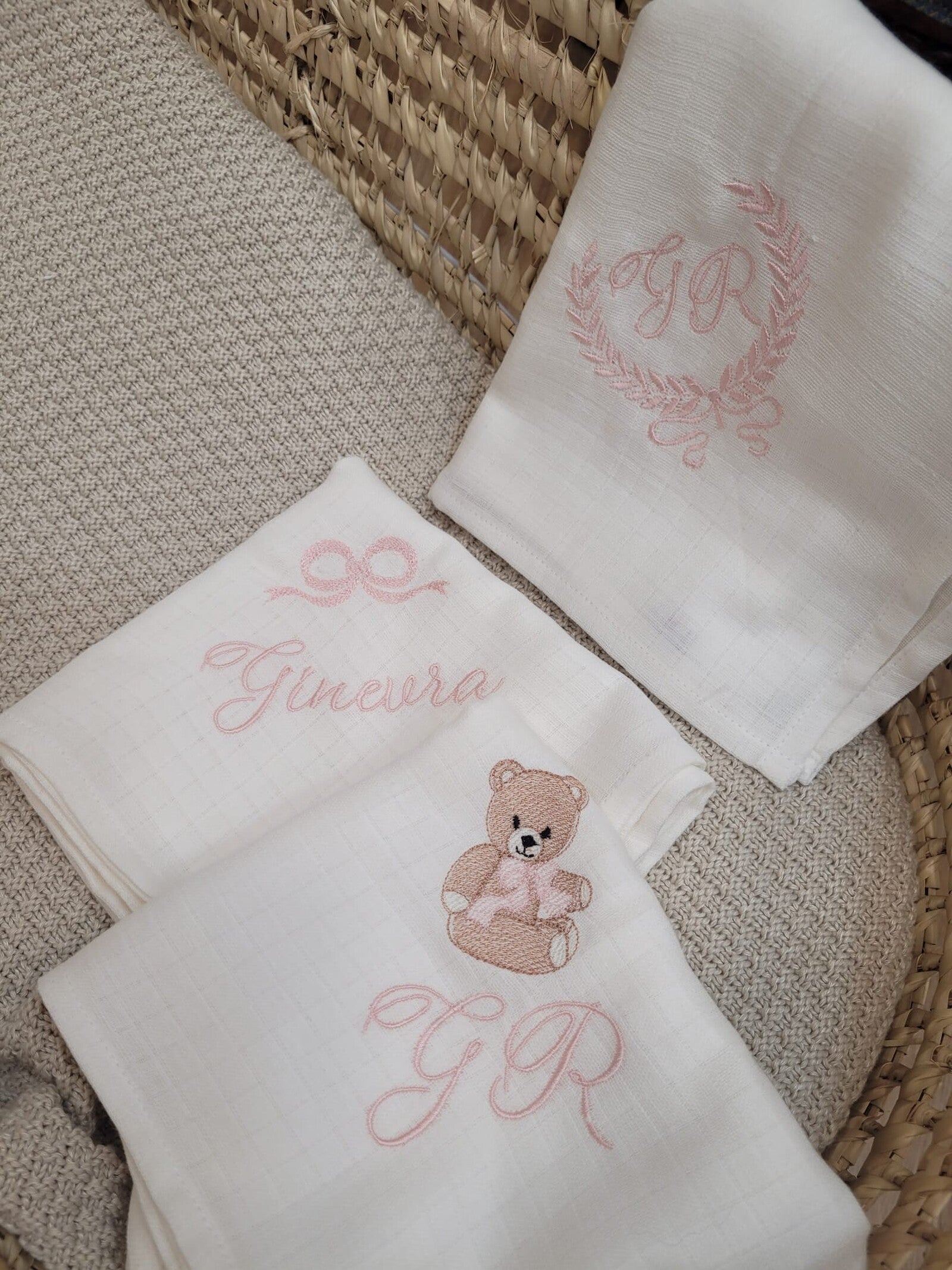 Quadrato di cotone personalizzato