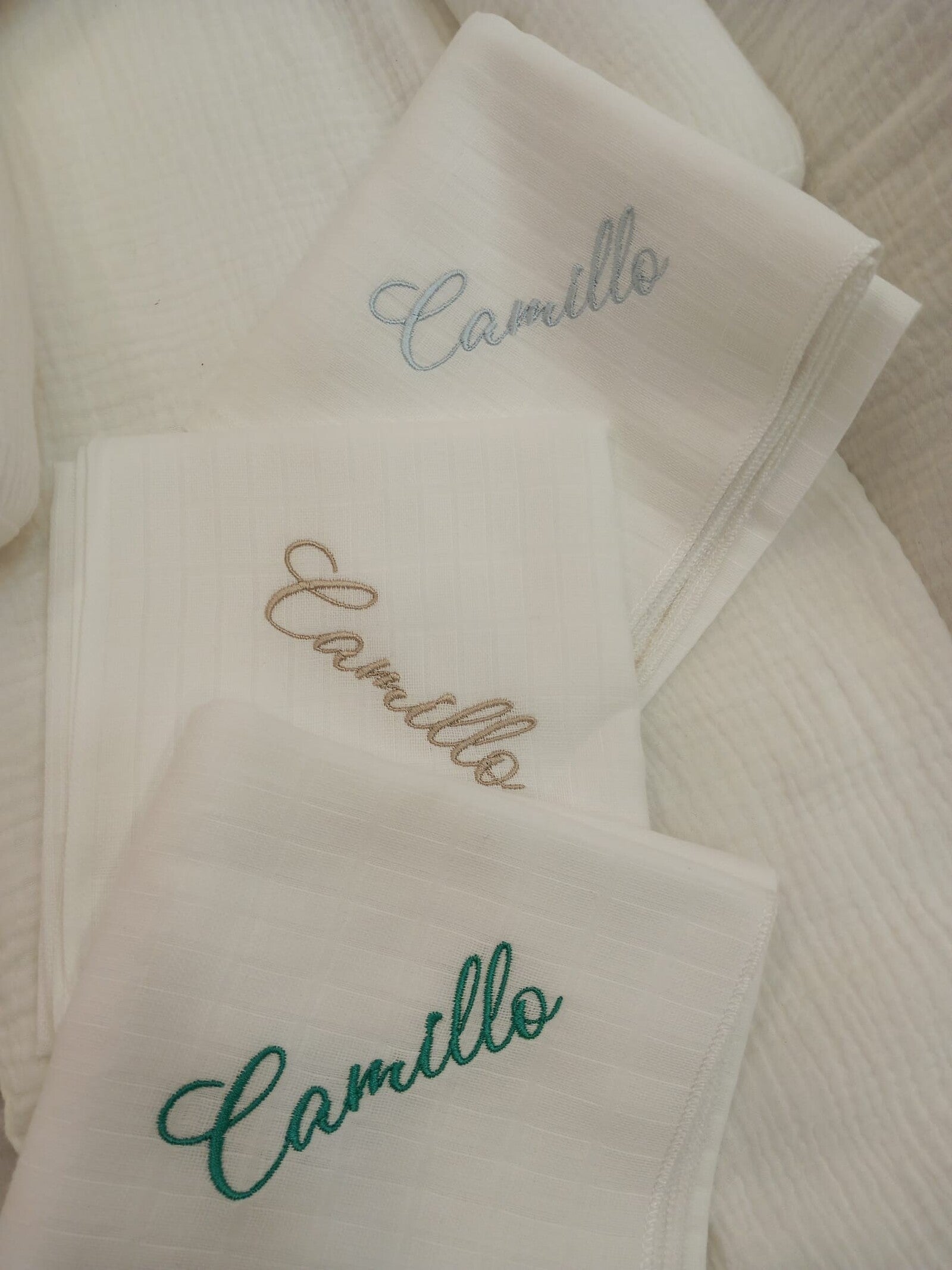 Quadrato di cotone personalizzato