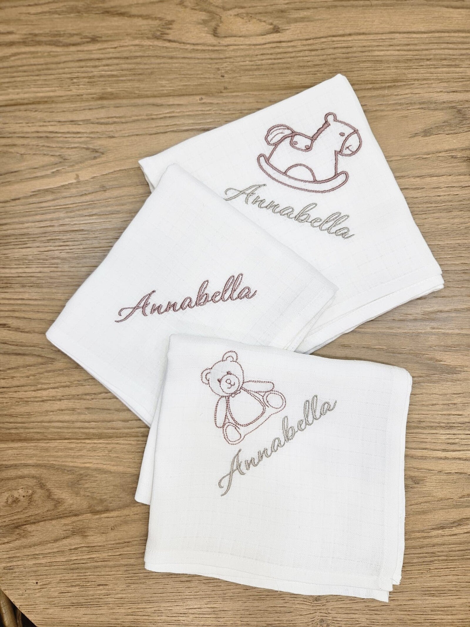 Quadrato di cotone personalizzato