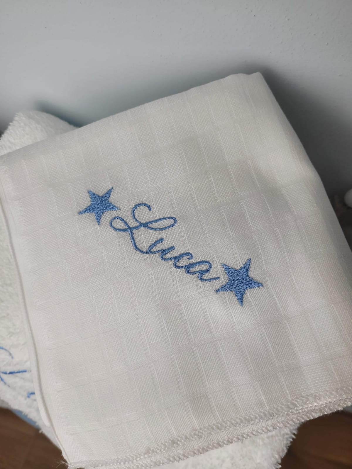 Quadrato di cotone personalizzato