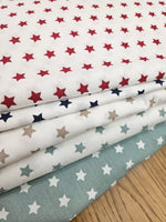 Poncho Stars in spugna di cotone personalizzato
