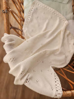 Copertina neonato in lana